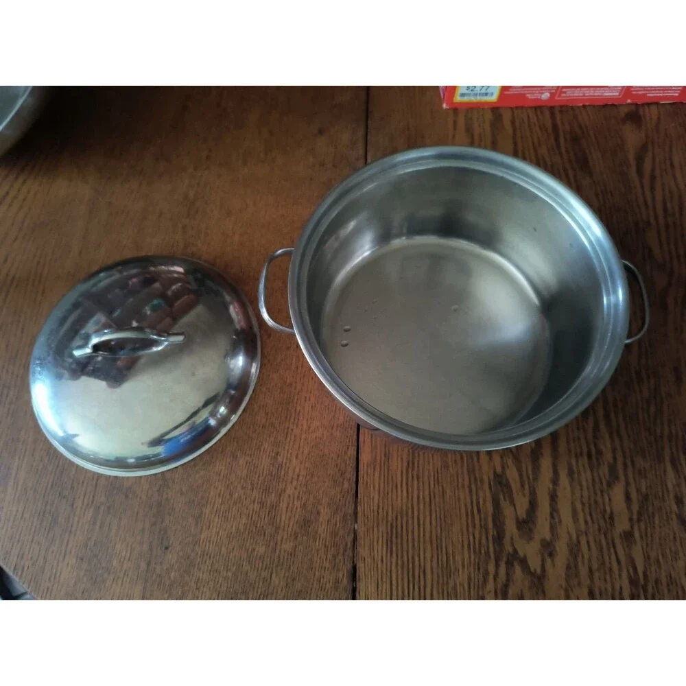 belgique stainless steel cookware set